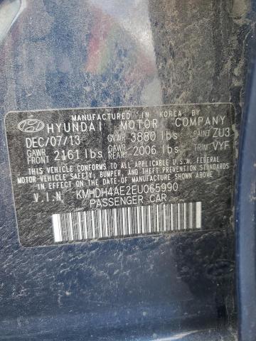 Photo 11 VIN: KMHDH4AE2EU065990 - HYUNDAI ELANTRA SE 