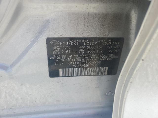 Photo 11 VIN: KMHDH4AE2EU070459 - HYUNDAI ELANTRA SE 