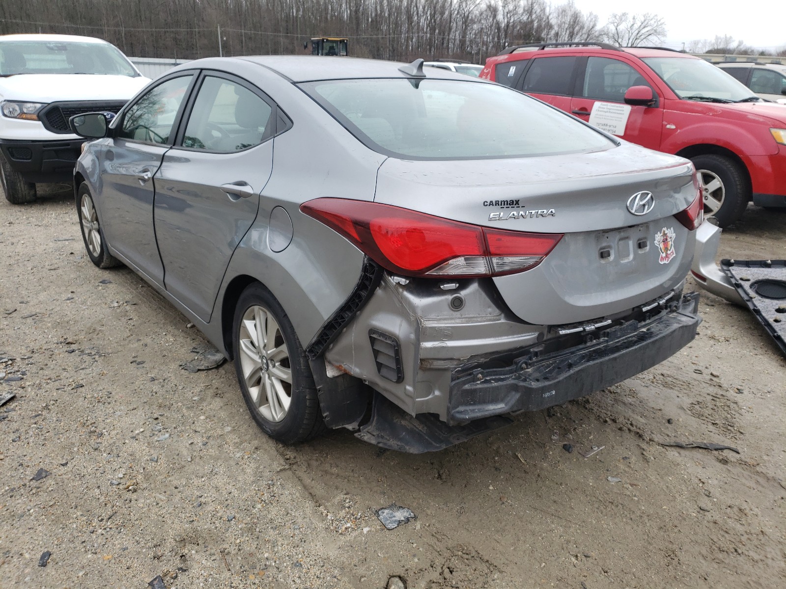 Photo 2 VIN: KMHDH4AE2EU111320 - HYUNDAI ELANTRA SE 