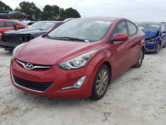 Photo 1 VIN: KMHDH4AE2EU156662 - HYUNDAI ELANTRA SE 