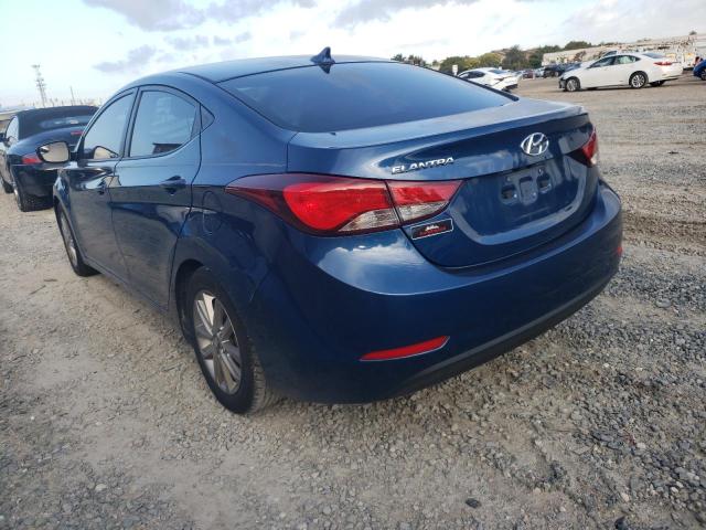 Photo 2 VIN: KMHDH4AE2FU300695 - HYUNDAI ELANTRA SE 