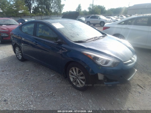 Photo 0 VIN: KMHDH4AE2FU350593 - HYUNDAI ELANTRA 