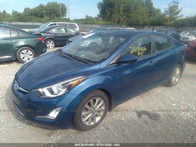 Photo 1 VIN: KMHDH4AE2FU350593 - HYUNDAI ELANTRA 