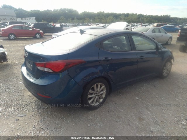 Photo 3 VIN: KMHDH4AE2FU350593 - HYUNDAI ELANTRA 