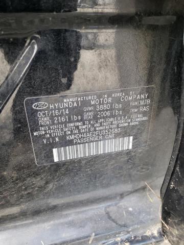 Photo 11 VIN: KMHDH4AE2FU352683 - HYUNDAI ELANTRA 