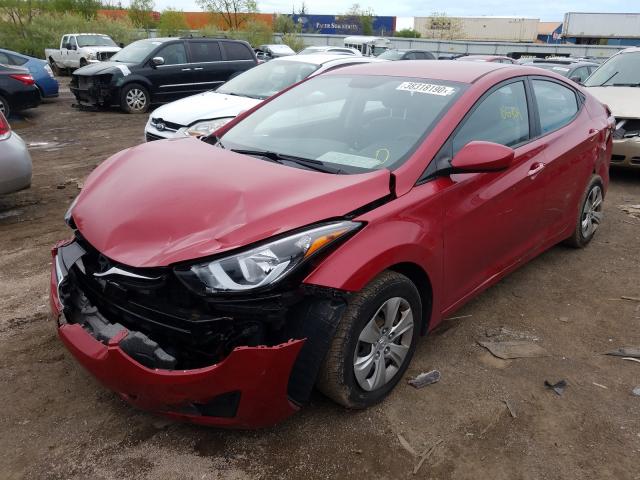 Photo 1 VIN: KMHDH4AE2GU504091 - HYUNDAI ELANTRA 