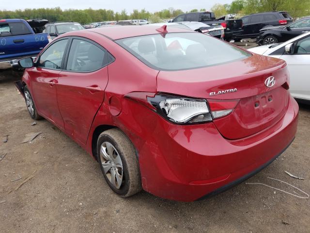 Photo 2 VIN: KMHDH4AE2GU504091 - HYUNDAI ELANTRA 