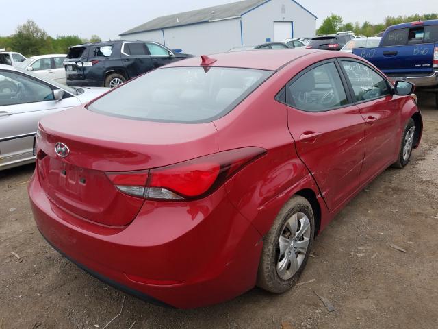 Photo 3 VIN: KMHDH4AE2GU504091 - HYUNDAI ELANTRA 