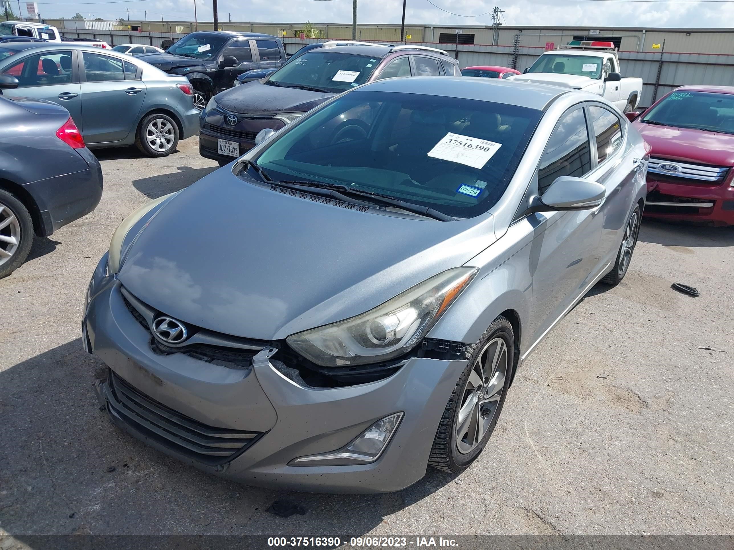 Photo 1 VIN: KMHDH4AE2GU513292 - HYUNDAI ELANTRA 