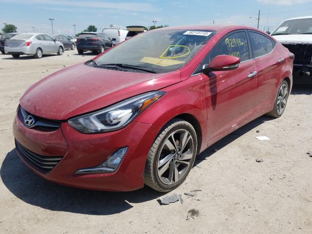 Photo 1 VIN: KMHDH4AE2GU523238 - HYUNDAI ELANTRA SE 