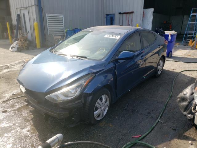 Photo 1 VIN: KMHDH4AE2GU567353 - HYUNDAI ELANTRA 