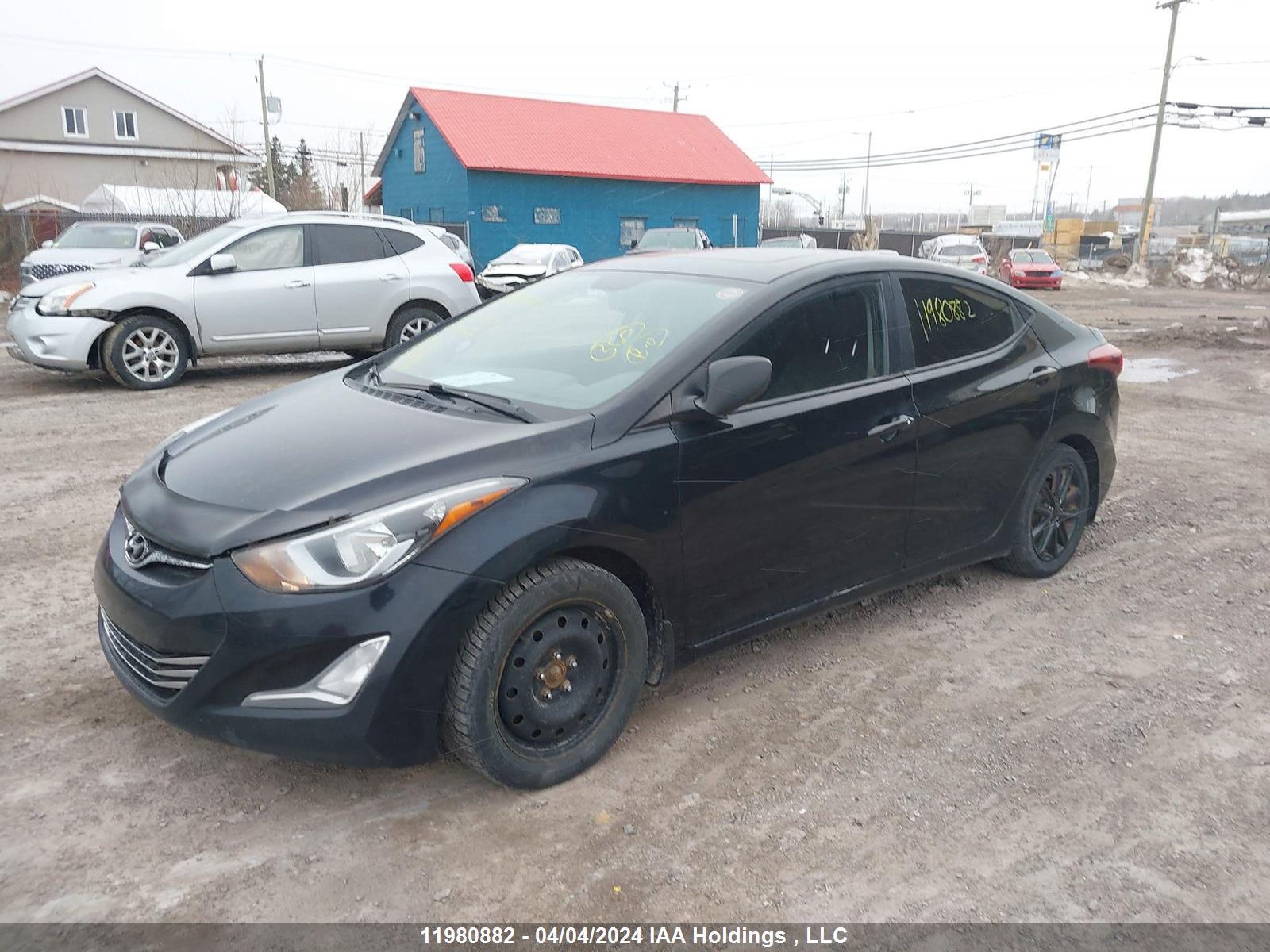 Photo 1 VIN: KMHDH4AE2GU569166 - HYUNDAI ELANTRA 