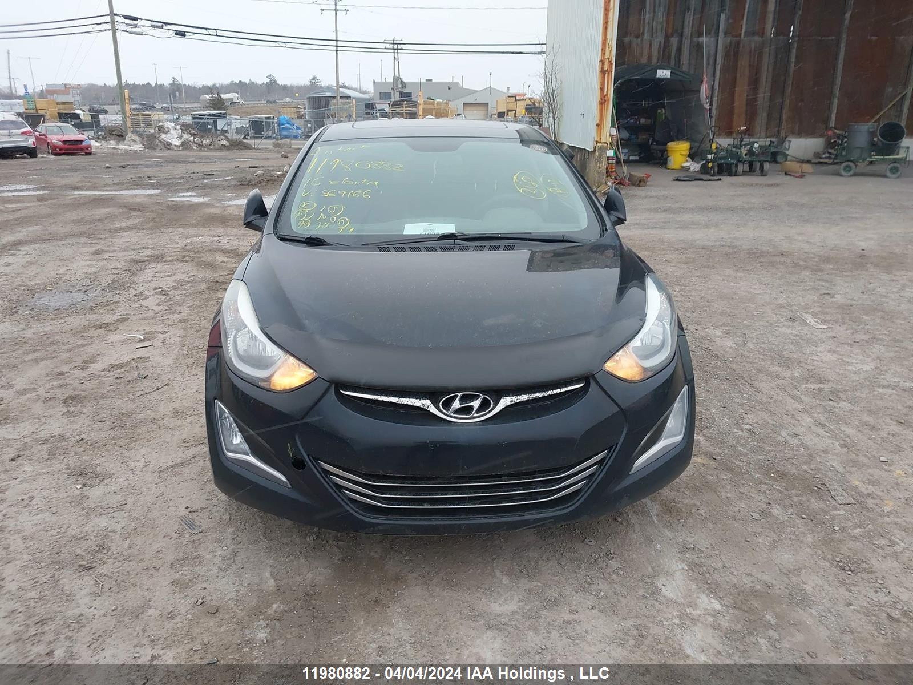 Photo 11 VIN: KMHDH4AE2GU569166 - HYUNDAI ELANTRA 