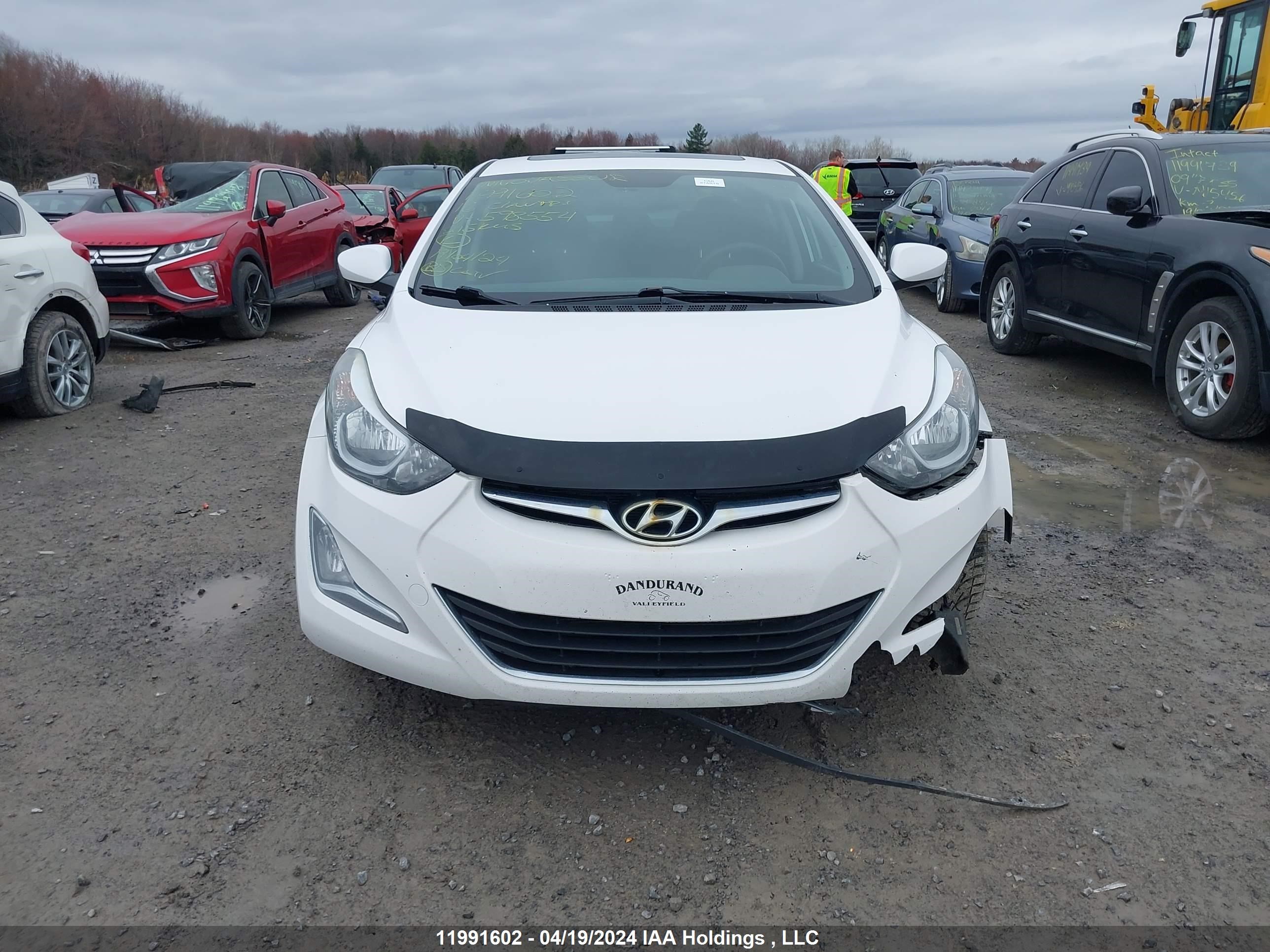 Photo 11 VIN: KMHDH4AE2GU598554 - HYUNDAI ELANTRA 