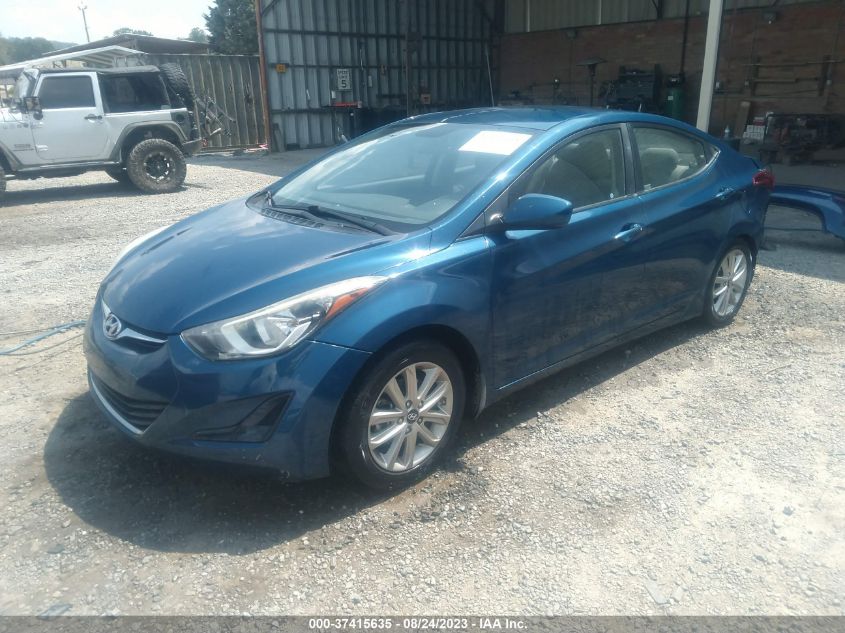 Photo 1 VIN: KMHDH4AE2GU606832 - HYUNDAI ELANTRA 