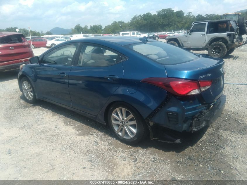 Photo 2 VIN: KMHDH4AE2GU606832 - HYUNDAI ELANTRA 