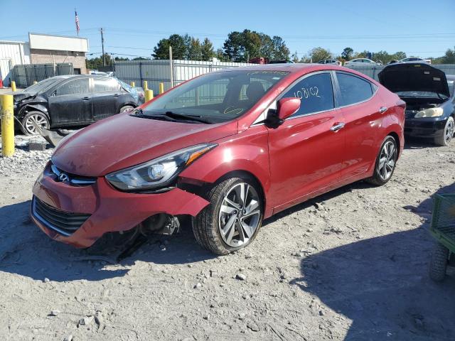 Photo 1 VIN: KMHDH4AE2GU619595 - HYUNDAI ELANTRA SE 