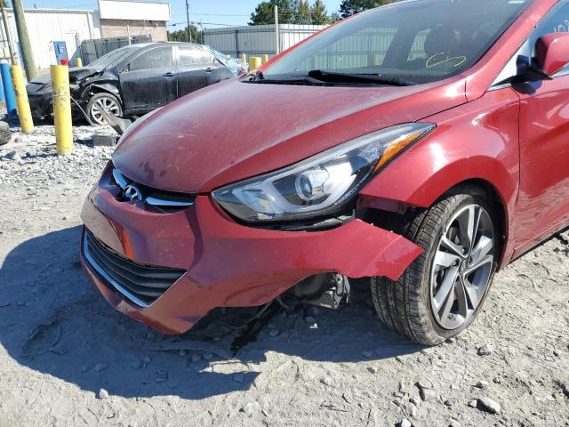 Photo 8 VIN: KMHDH4AE2GU619595 - HYUNDAI ELANTRA SE 