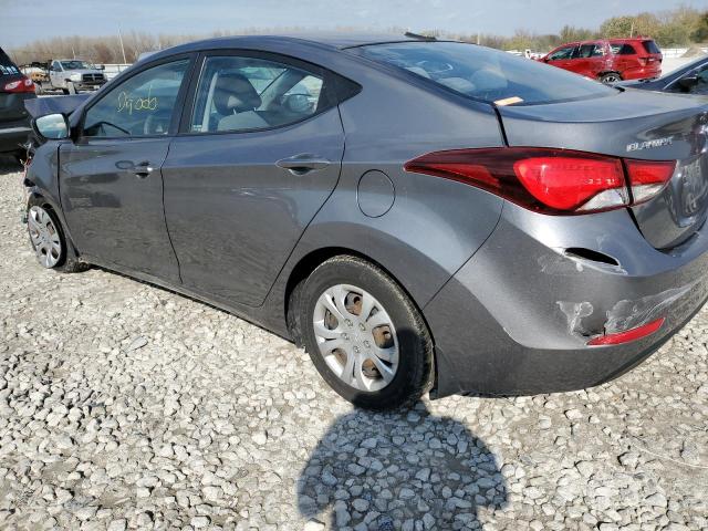 Photo 2 VIN: KMHDH4AE2GU646960 - HYUNDAI ELANTRA SE 