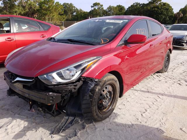 Photo 1 VIN: KMHDH4AE2GU650247 - HYUNDAI ELANTRA SE 