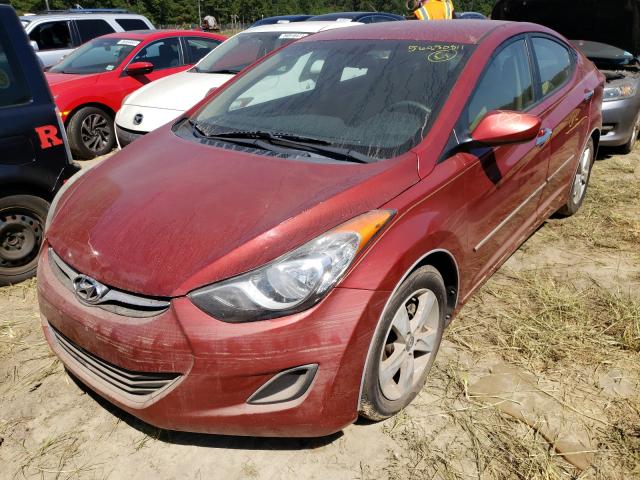 Photo 1 VIN: KMHDH4AE3BU088755 - HYUNDAI ELANTRA GL 