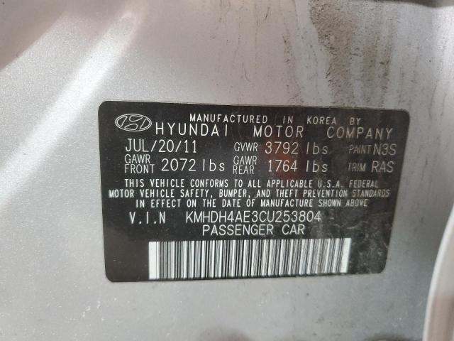 Photo 11 VIN: KMHDH4AE3CU253804 - HYUNDAI ELANTRA 