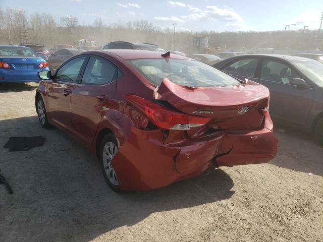 Photo 2 VIN: KMHDH4AE3CU257321 - HYUNDAI ELANTRA GL 