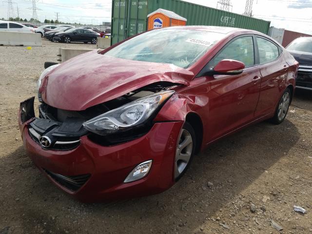 Photo 1 VIN: KMHDH4AE3CU307859 - HYUNDAI ELANTRA GL 