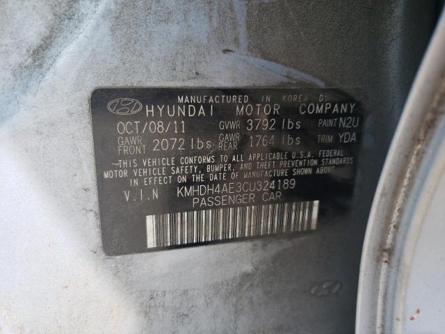 Photo 11 VIN: KMHDH4AE3CU324189 - HYUNDAI ELANTRA 