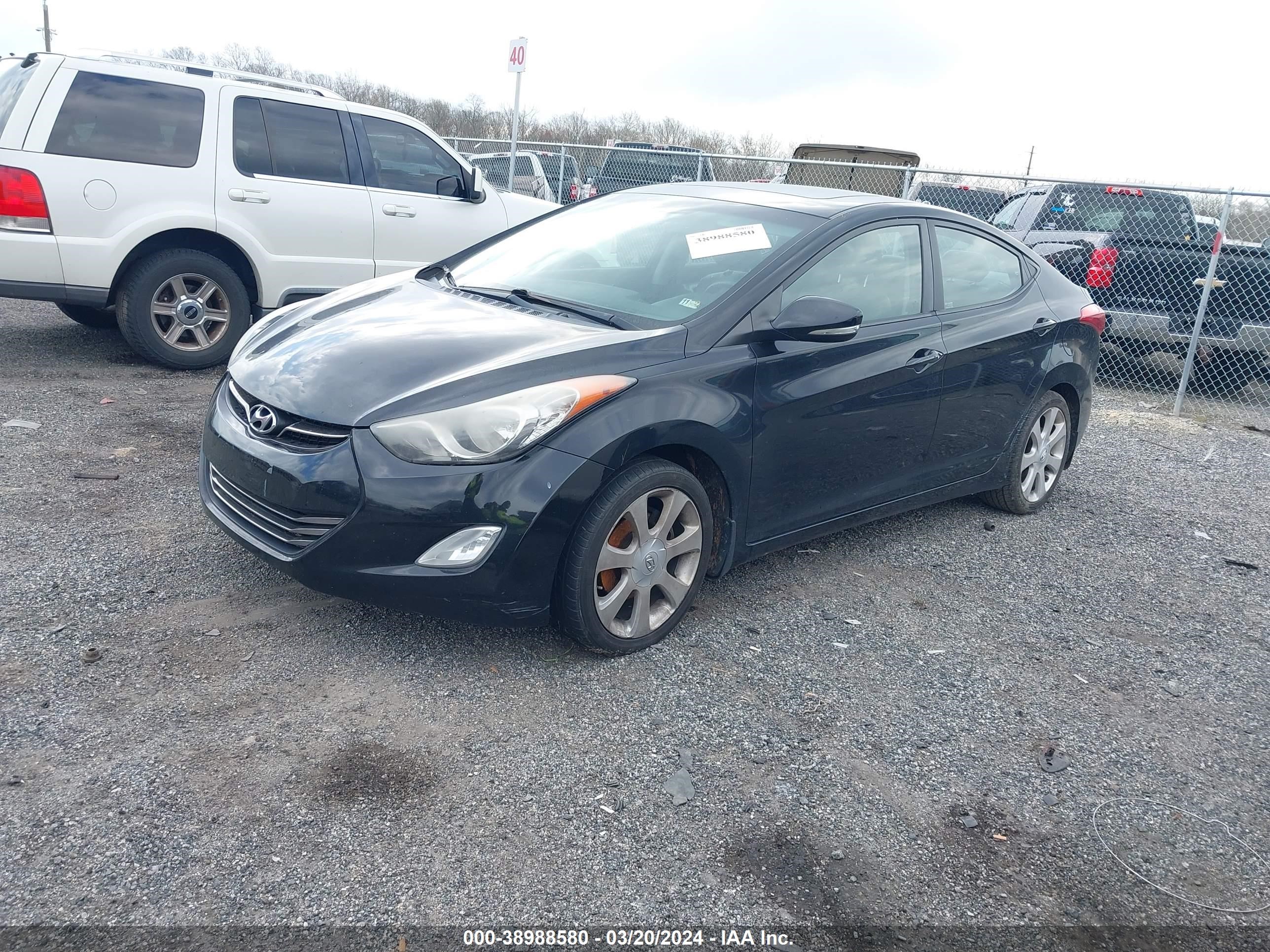 Photo 1 VIN: KMHDH4AE3CU370282 - HYUNDAI ELANTRA 