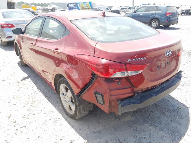 Photo 2 VIN: KMHDH4AE3CU383730 - HYUNDAI ELANTRA GL 