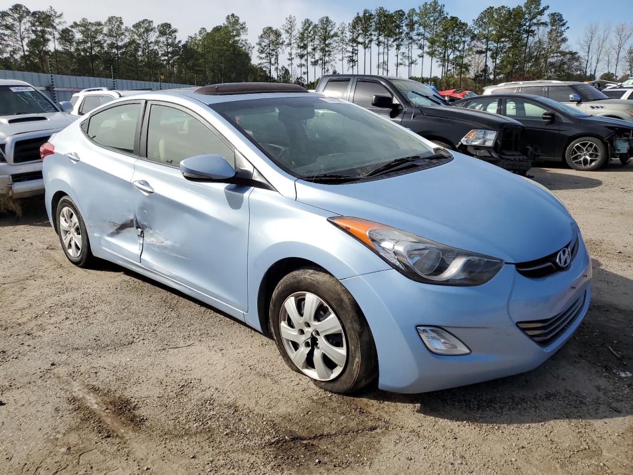 Photo 3 VIN: KMHDH4AE3CU399541 - HYUNDAI ELANTRA 