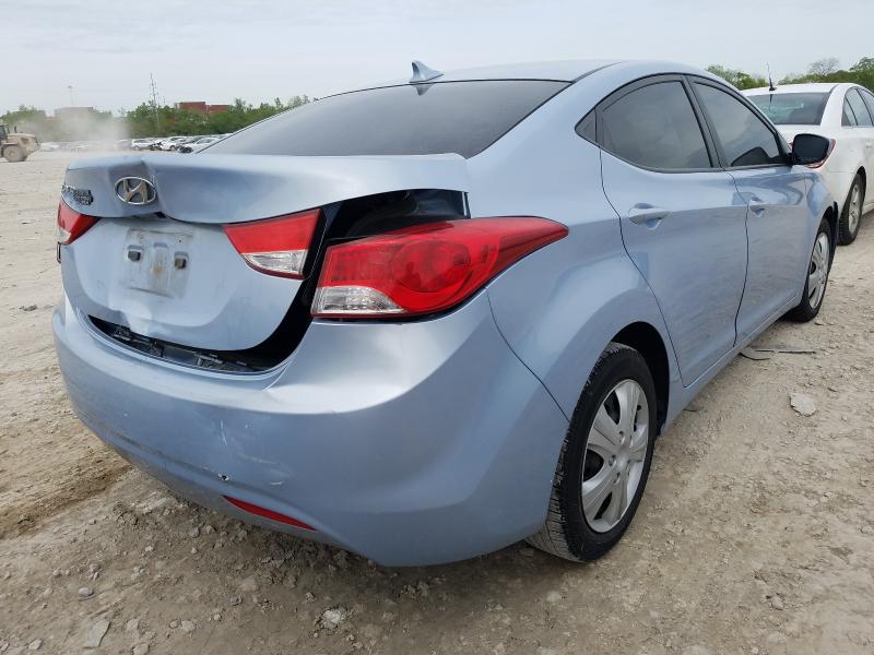 Photo 3 VIN: KMHDH4AE3CU430240 - HYUNDAI ELANTRA GL 