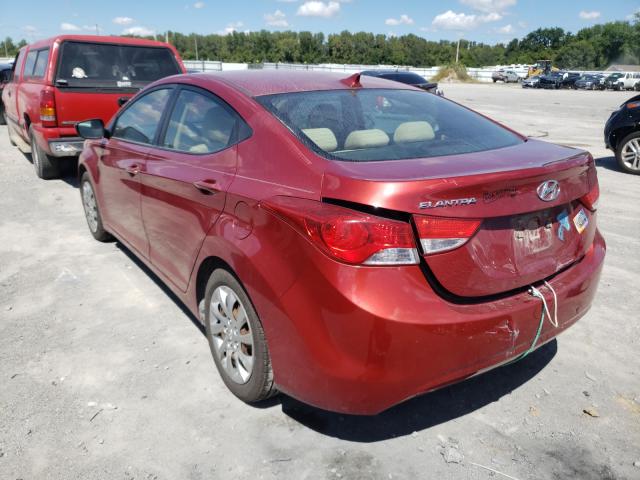 Photo 2 VIN: KMHDH4AE3CU447345 - HYUNDAI ELANTRA GL 