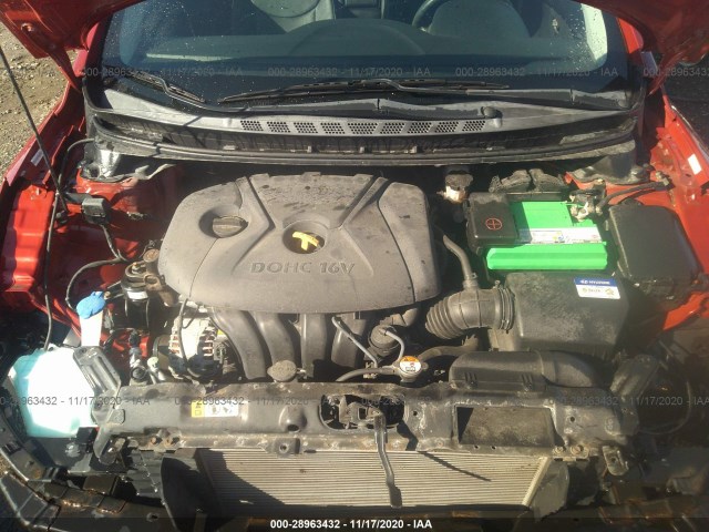 Photo 9 VIN: KMHDH4AE3CU495167 - HYUNDAI ELANTRA 