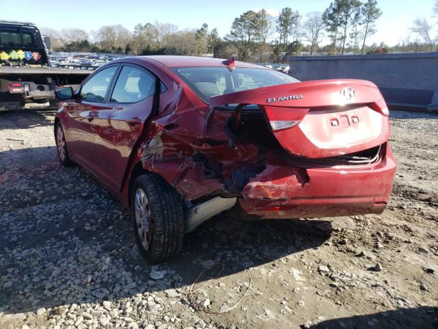 Photo 2 VIN: KMHDH4AE3DU501258 - HYUNDAI ELANTRA GL 