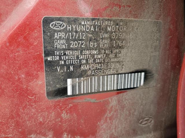 Photo 11 VIN: KMHDH4AE3DU522000 - HYUNDAI ELANTRA 