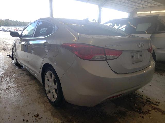 Photo 2 VIN: KMHDH4AE3DU550394 - HYUNDAI ELANTRA GL 