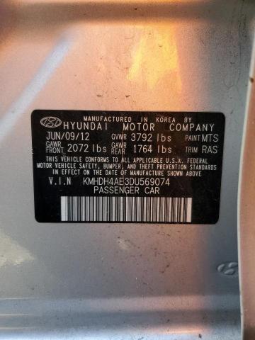 Photo 11 VIN: KMHDH4AE3DU569074 - HYUNDAI ELANTRA 