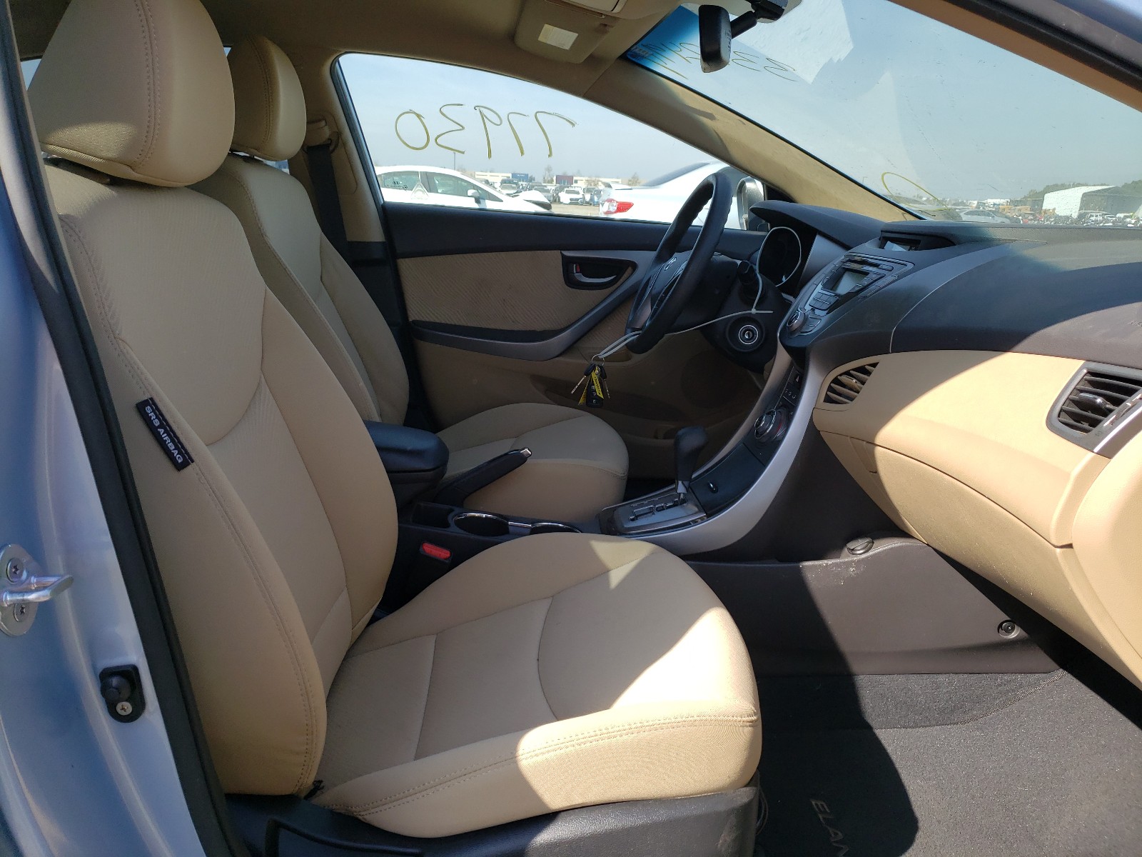 Photo 4 VIN: KMHDH4AE3DU569740 - HYUNDAI ELANTRA GL 