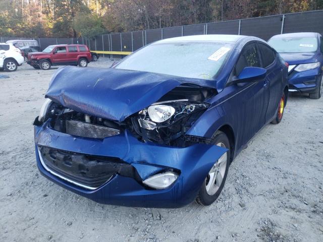 Photo 1 VIN: KMHDH4AE3DU581709 - HYUNDAI ELANTRA GL 