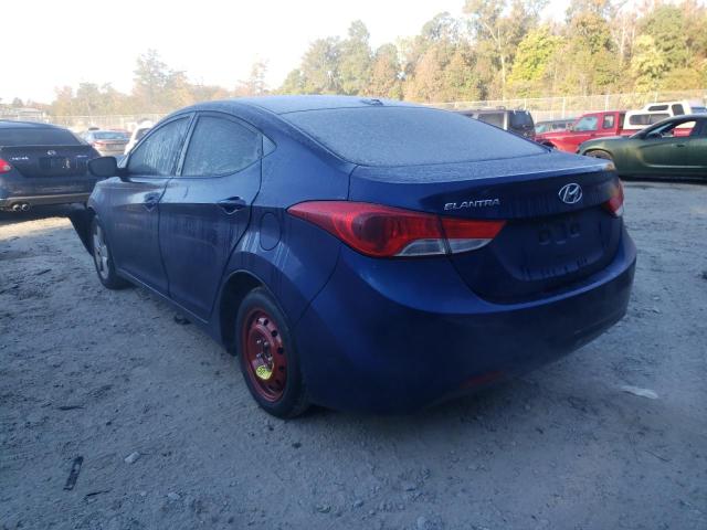 Photo 2 VIN: KMHDH4AE3DU581709 - HYUNDAI ELANTRA GL 