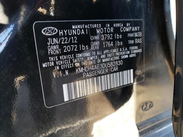 Photo 11 VIN: KMHDH4AE3DU582830 - HYUNDAI ELANTRA 