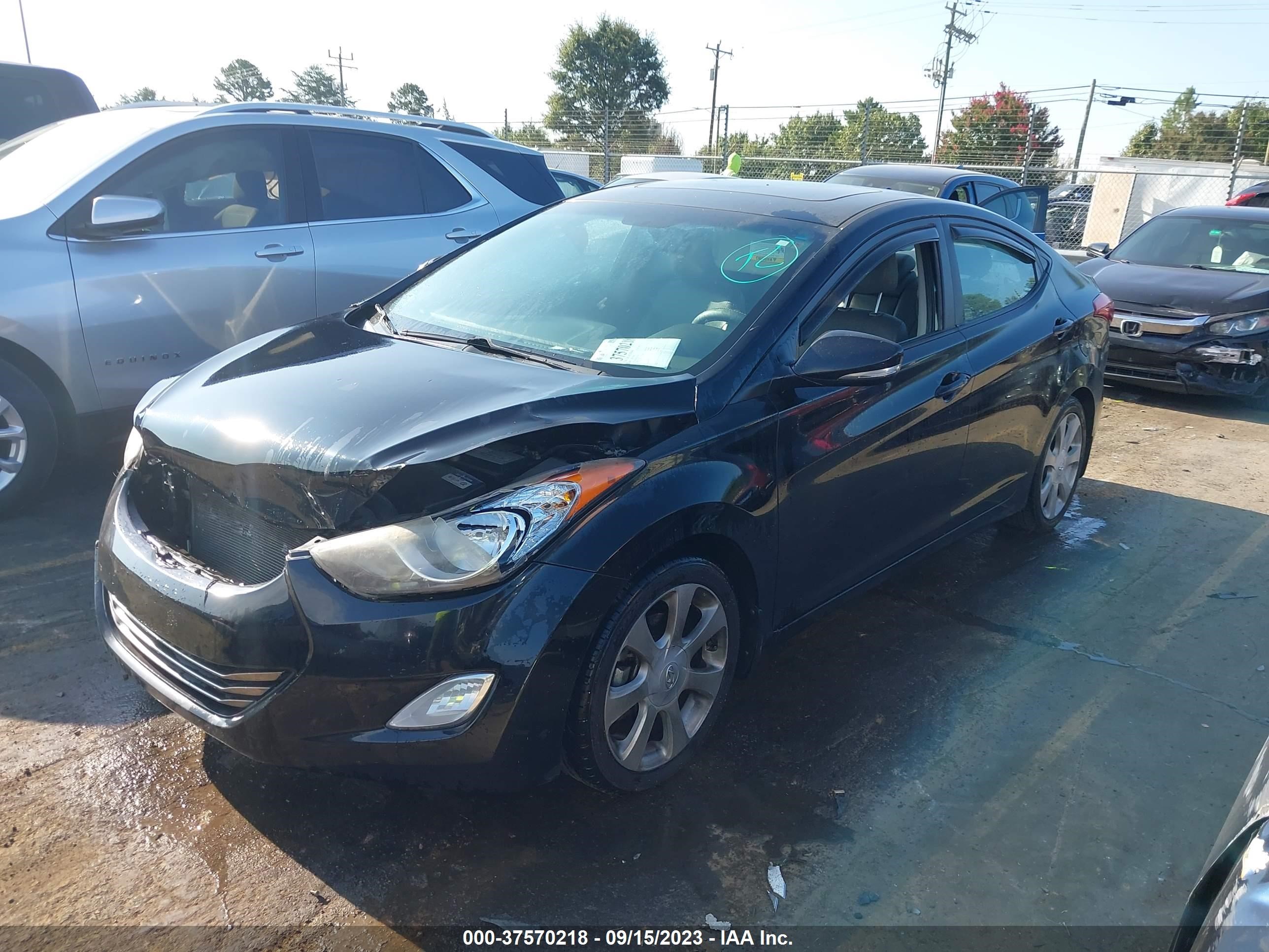 Photo 1 VIN: KMHDH4AE3DU614398 - HYUNDAI ELANTRA 