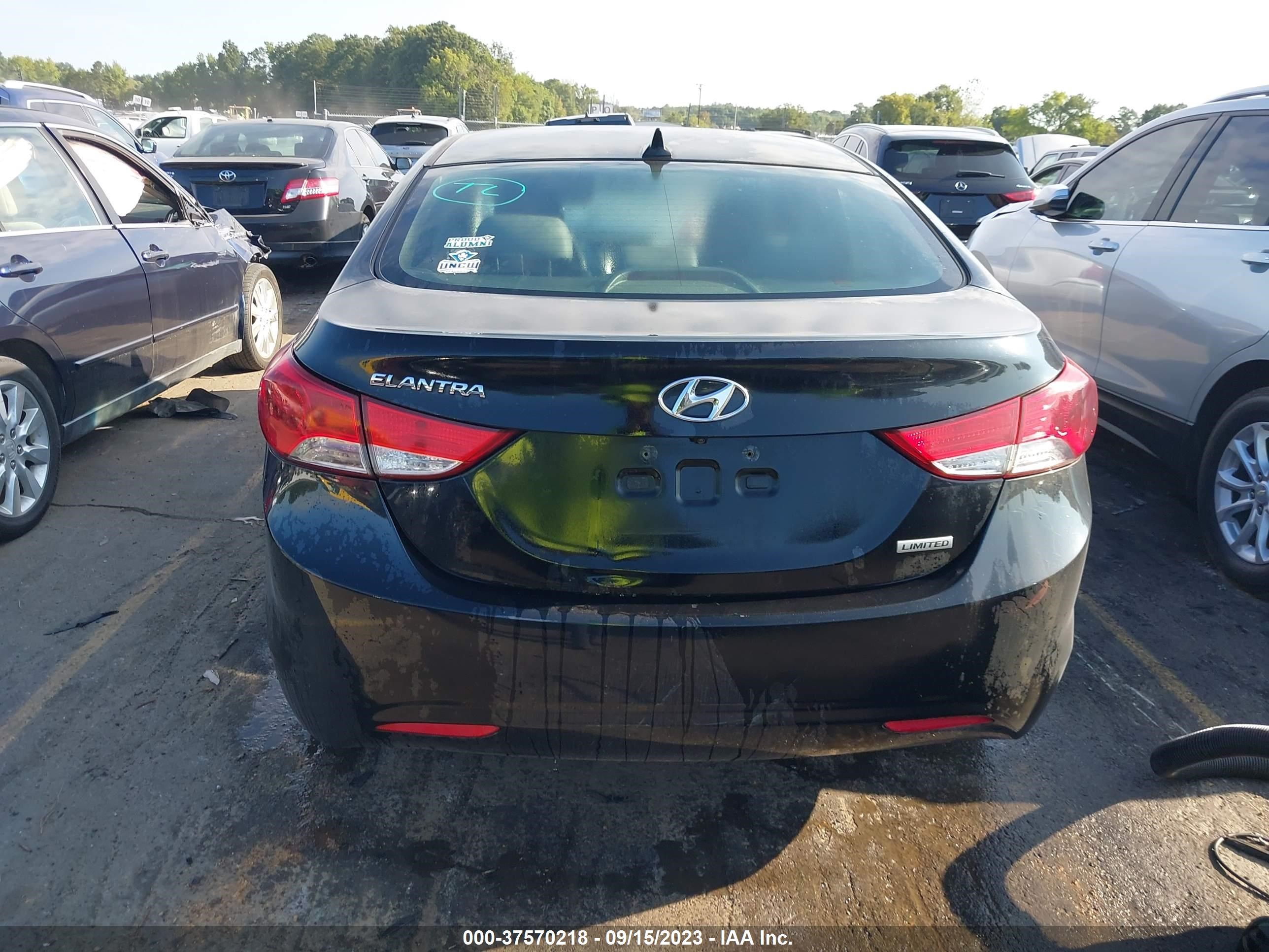 Photo 16 VIN: KMHDH4AE3DU614398 - HYUNDAI ELANTRA 