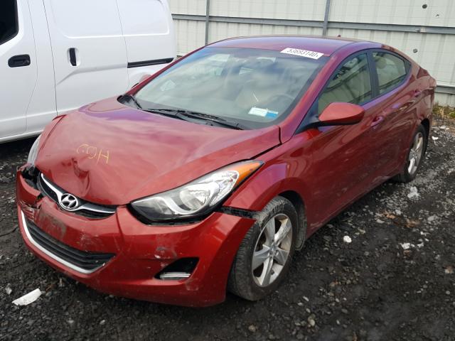 Photo 1 VIN: KMHDH4AE3DU619844 - HYUNDAI ELANTRA GL 