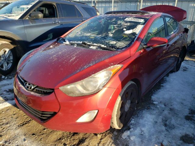 Photo 1 VIN: KMHDH4AE3DU641388 - HYUNDAI ELANTRA GL 