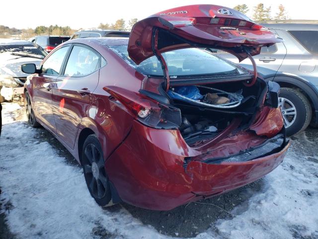 Photo 2 VIN: KMHDH4AE3DU641388 - HYUNDAI ELANTRA GL 