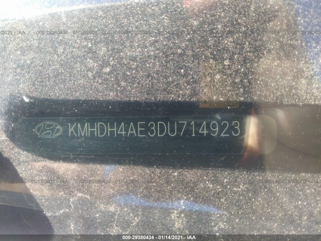 Photo 8 VIN: KMHDH4AE3DU714923 - HYUNDAI ELANTRA 