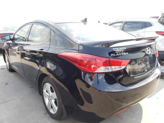 Photo 2 VIN: KMHDH4AE3DU741555 - HYUNDAI ELANTRA GL 